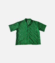 Load image into Gallery viewer, Paisley Lace Green Button Shirt